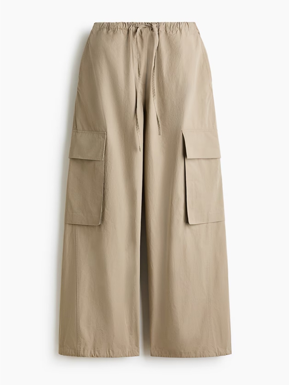 H&M Studio cotton cargo pants